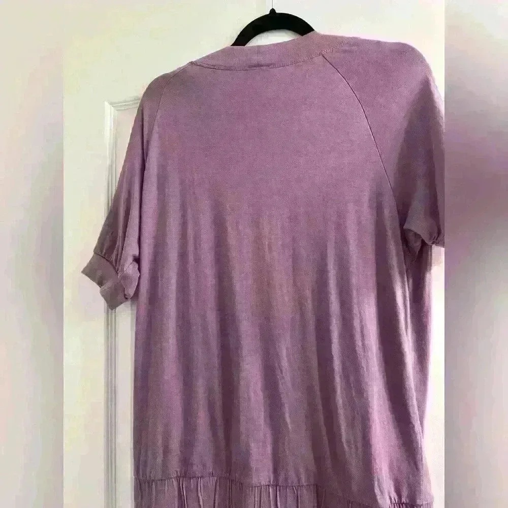 Dynamite Short Sleeve Mauve Shirt - Picture 2 of 4